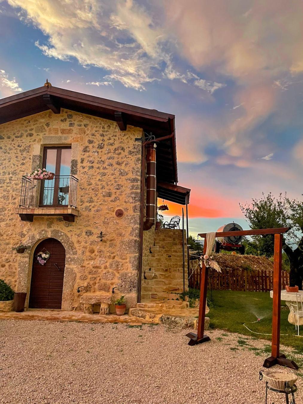 Agriturismo Le Faeta Arpino Bagian luar foto